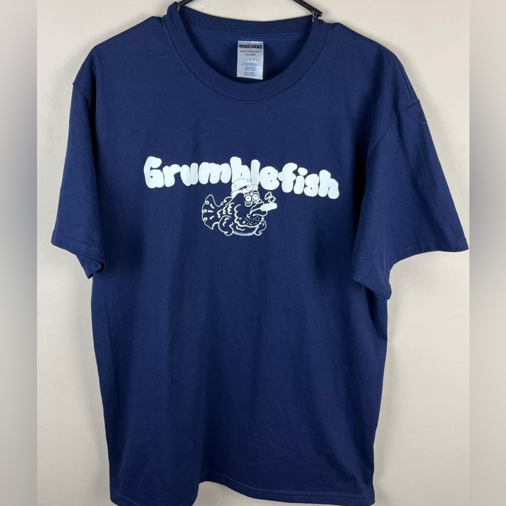 Grumblefish Band Tee Tshirt Adult Lrg Jam Band Cuyahoga Falls Ohio Rock